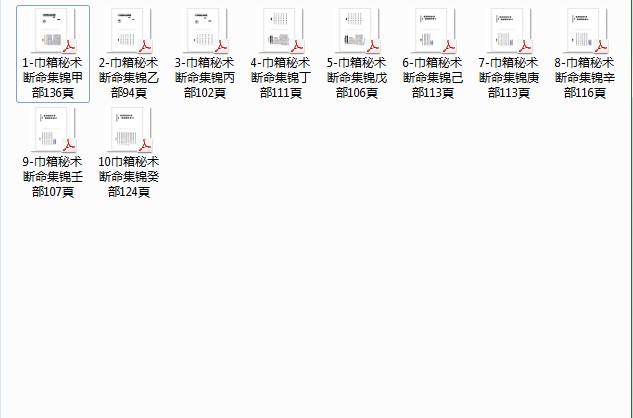 【99期團購】Z124 大陸《巾箱秘術》甲乙丙丁戊己庚辛壬葵10本重新打字為繁體版【紙本10本共2244頁B5】,大陸極其神秘論命術,祖傳口訣字碰字斷吉凶,內容很不錯,不然我們不會花一個月時間打字,大陸少有的好書! - 桃園風水命理網-桃園風水命理網